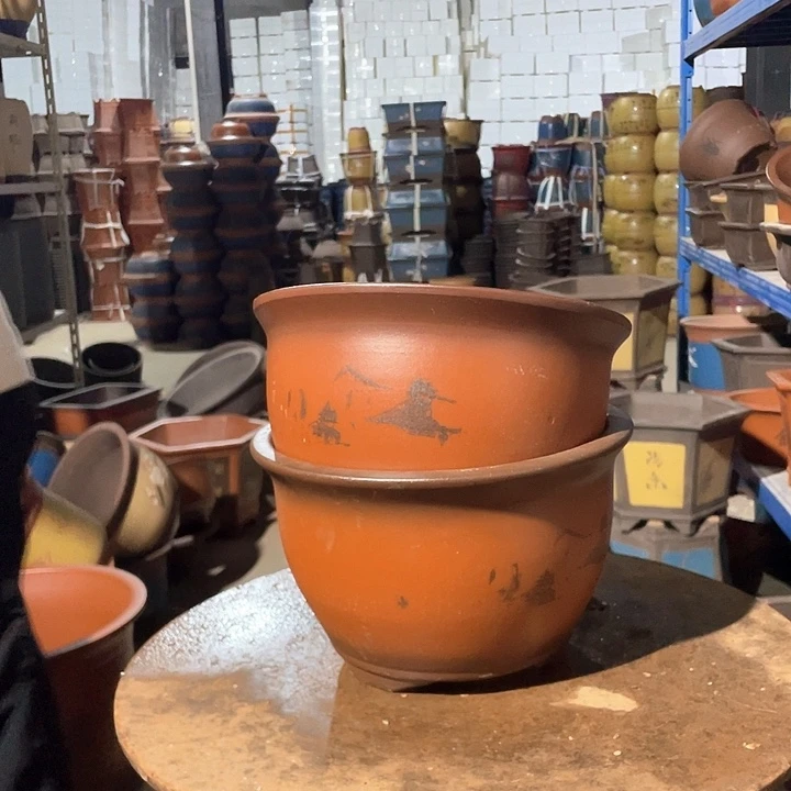 25-25紫气东来花盆花盆