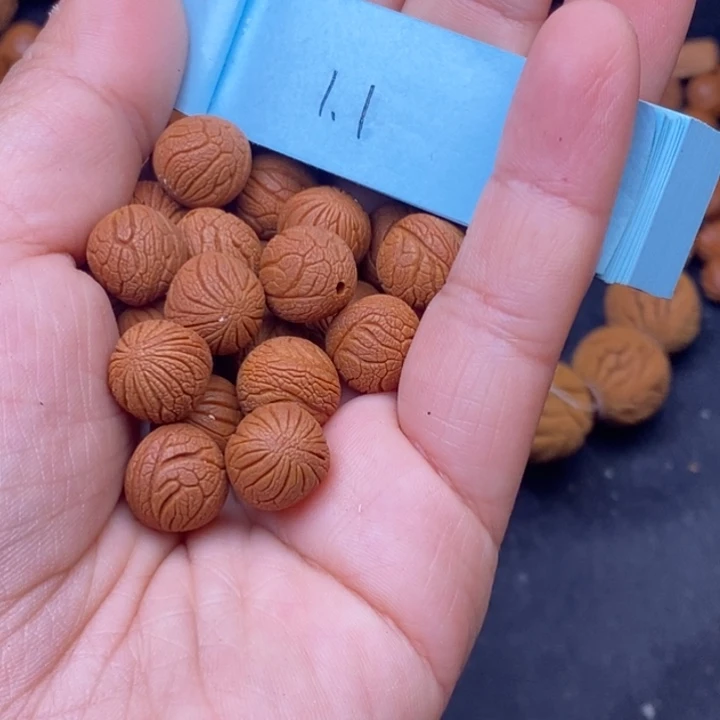 秦岭龙纹桃核20颗