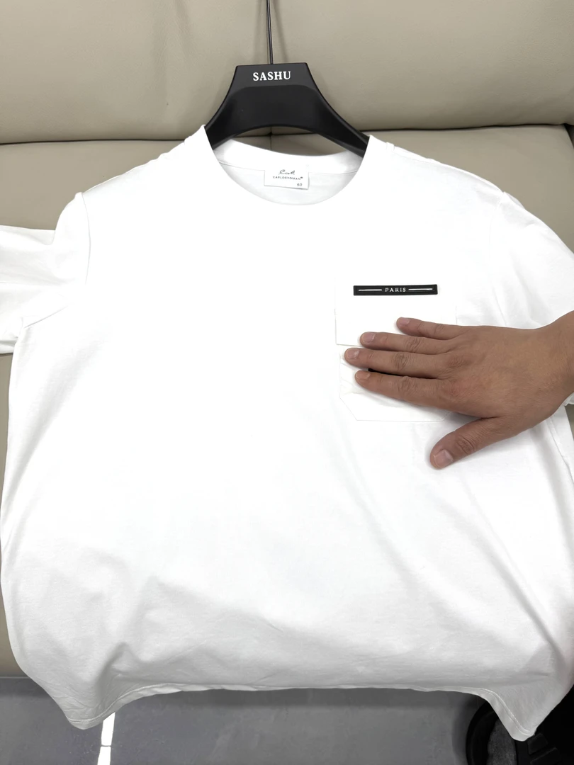 【飒叔重磅推荐】2025夏季新款男士休闲百搭时尚潮流短袖修身35065