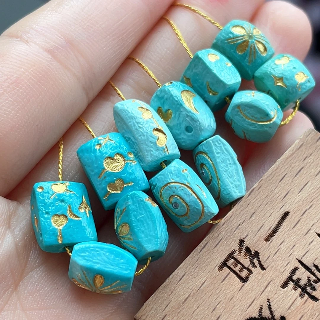 未镶嵌绿松石颈饰