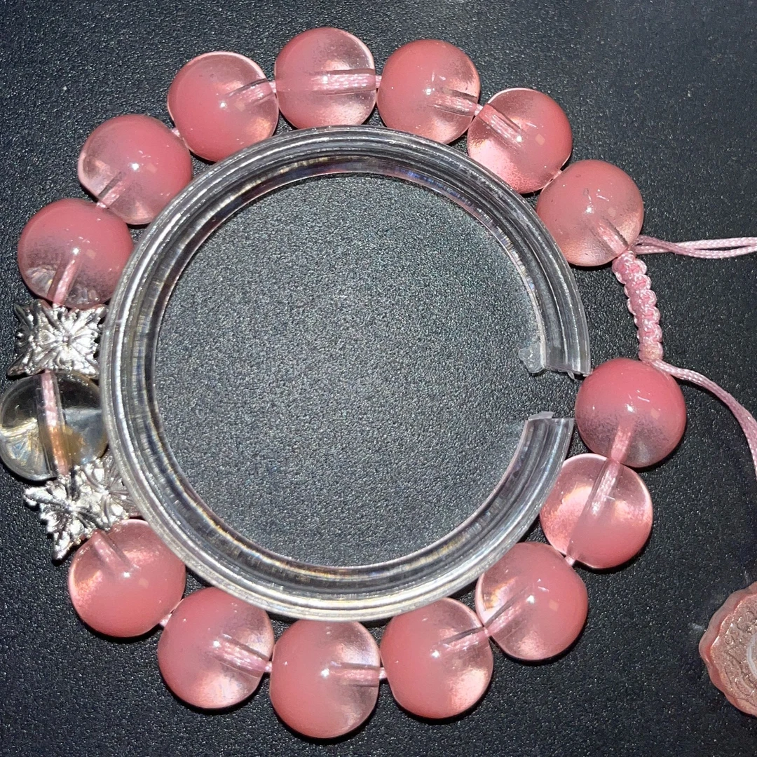 高品玉碎爆裂珠DIY手链串珠