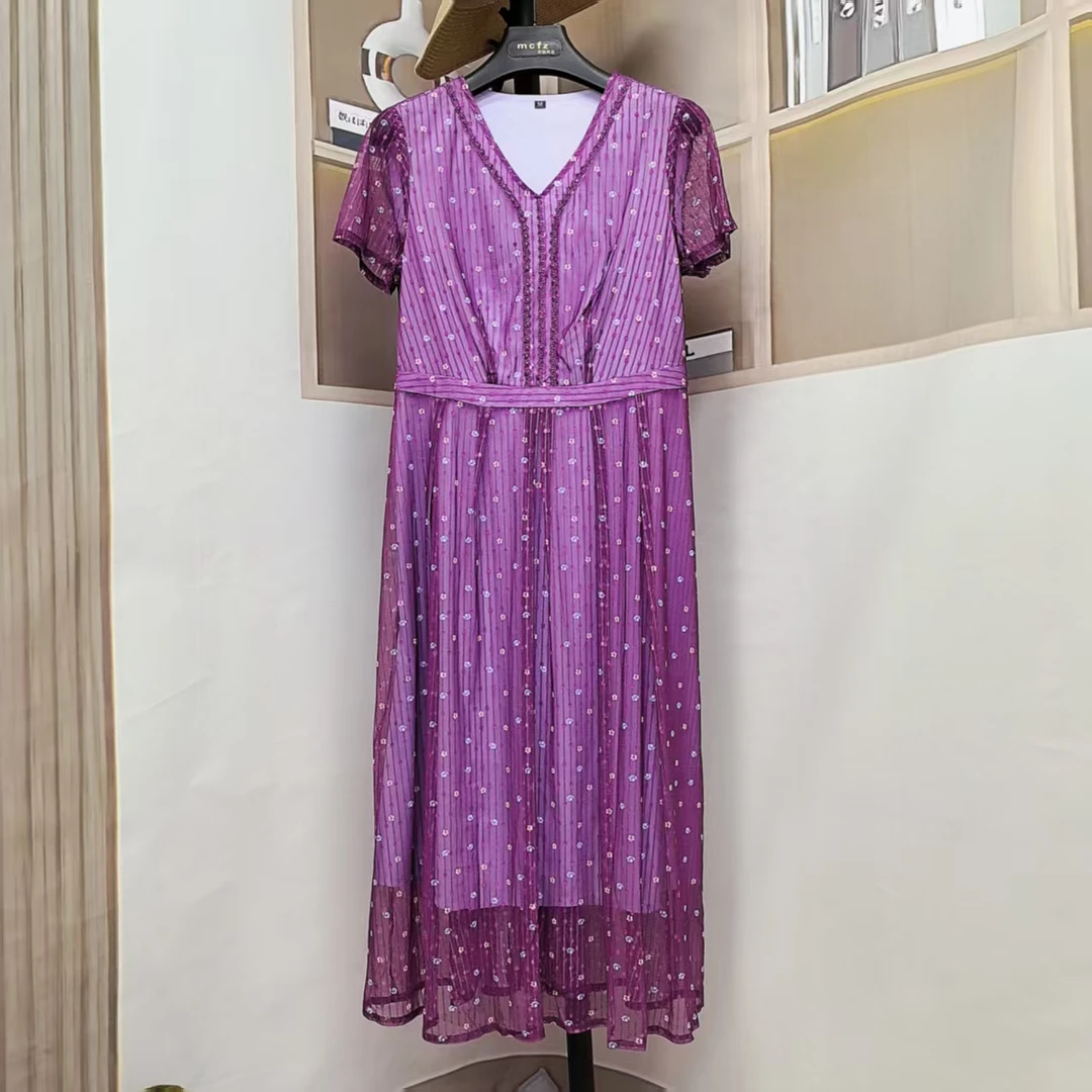 002-茵悦里2025春夏款连衣裙