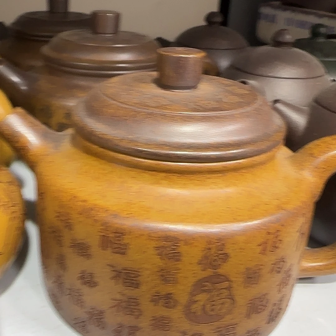 紫砂茶壶民间手艺人全手工制作
