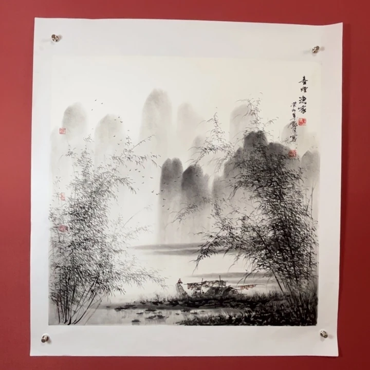 国画精品手绘作品