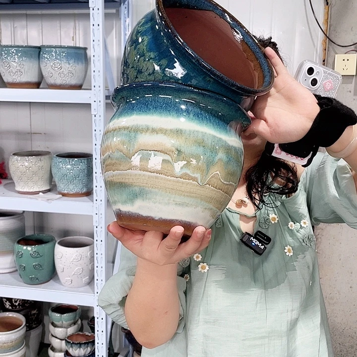 18/20红陶作品两个微瑕
