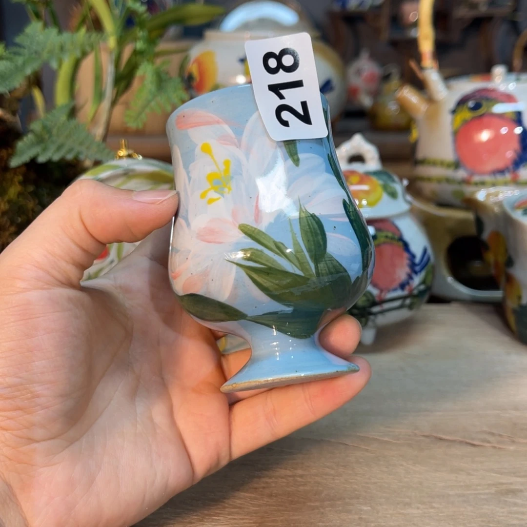 杯素浅陶瓷手工手绘