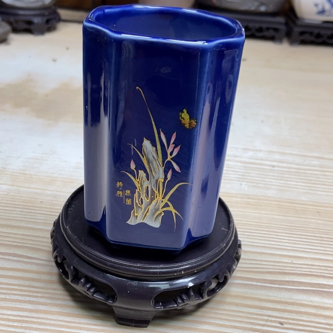 瓷片陶瓷花盆陶瓷艺术