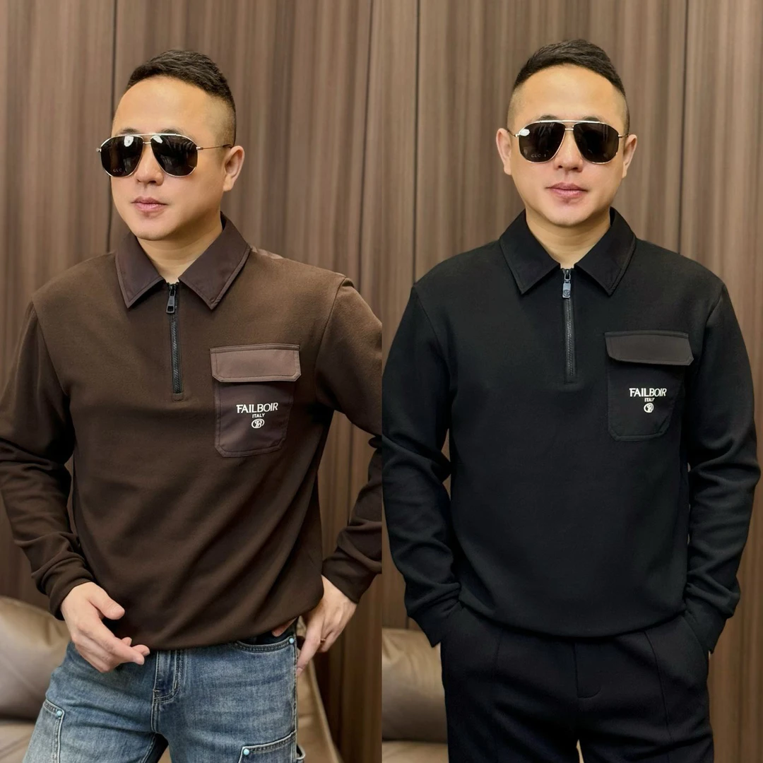 22030 孙先生｜户外休闲卫衣男款摇粒绒翻领卫衣