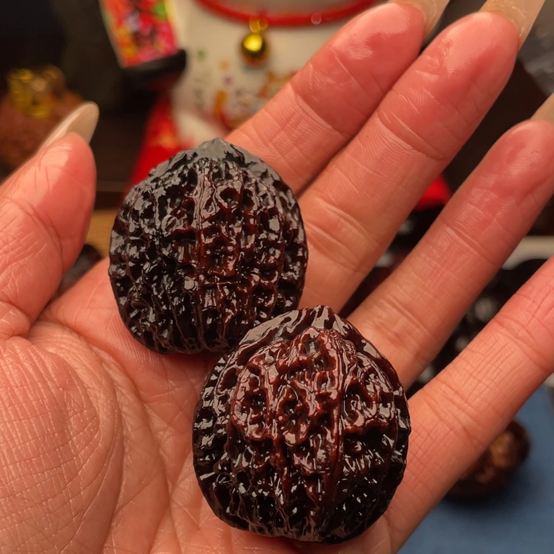 吊坠文玩核桃荔枝纹