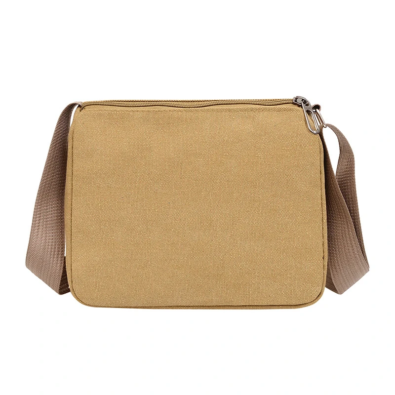 男包上班夏季男背包新品复古包时尚潮包斜跨挎包男帆布款通勤