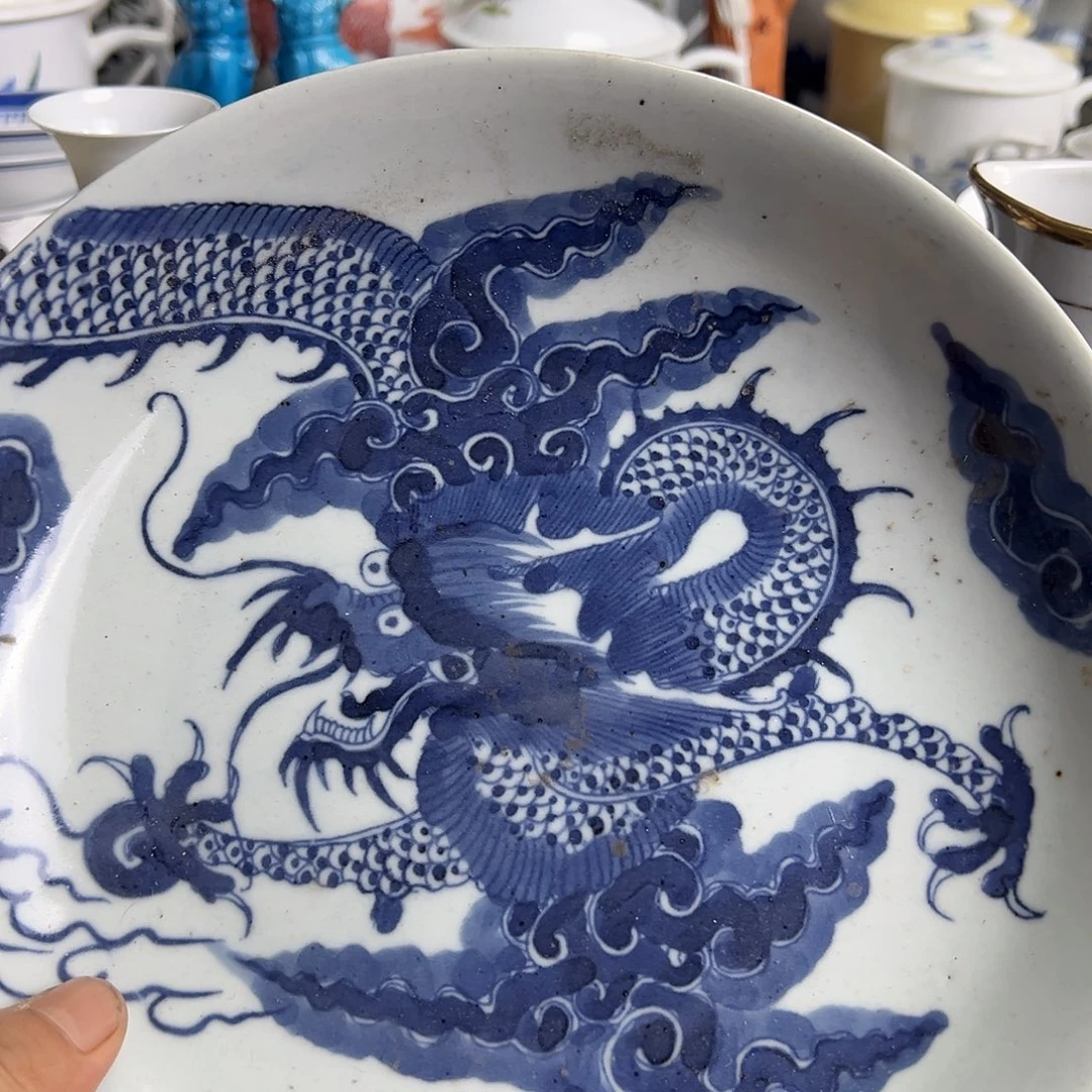 盘景德镇陶瓷青花盘
