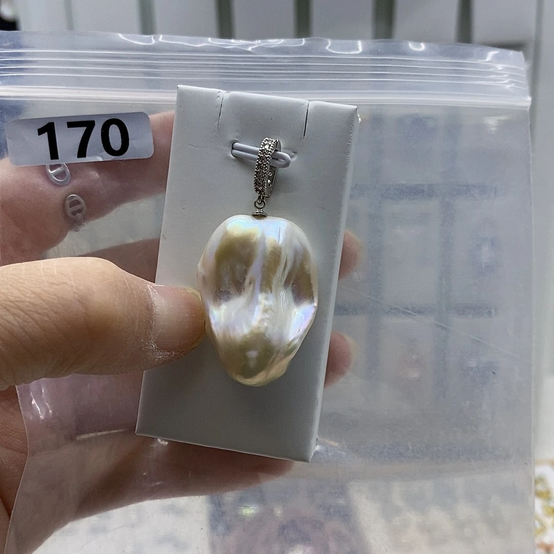 颈饰合金淡水珍珠