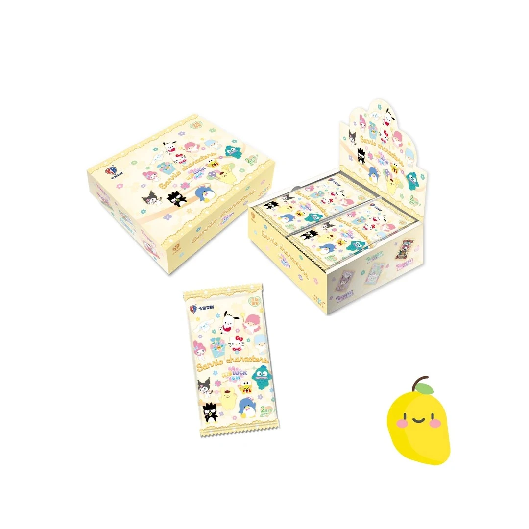 卡宝文创三丽鸥第六弹2米包【新人fufu】花漾LUCK卡牌盲盒
