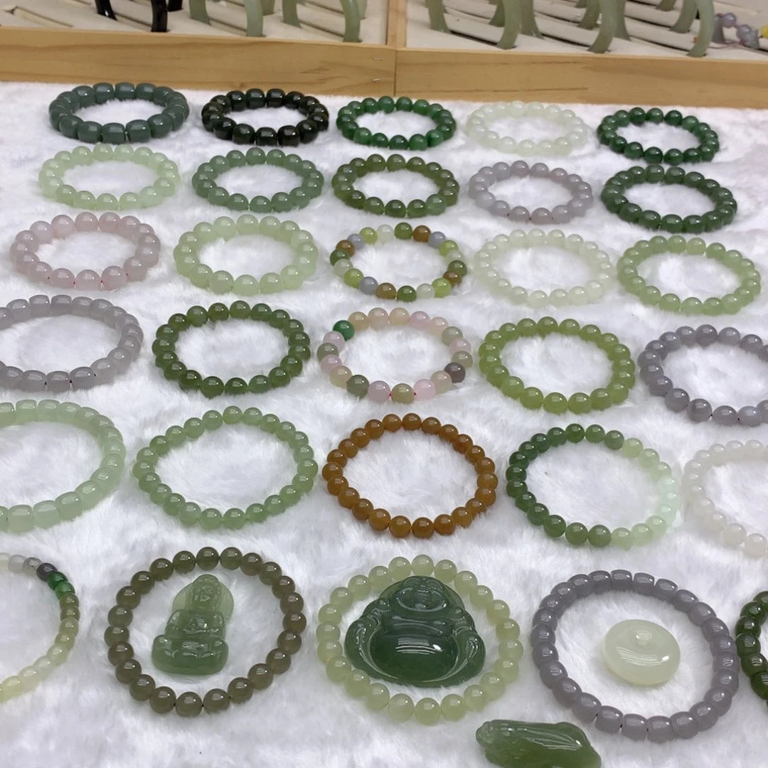 未镶嵌手串和田玉