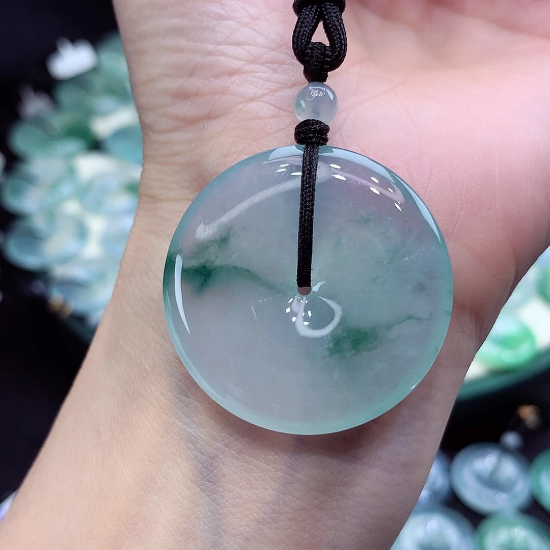 颈饰未镶嵌翡翠编号尺寸34.9-5.7