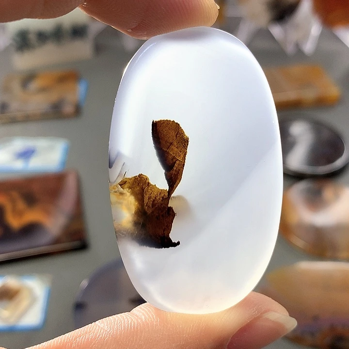 未镶嵌颈饰玛瑙/玉髓