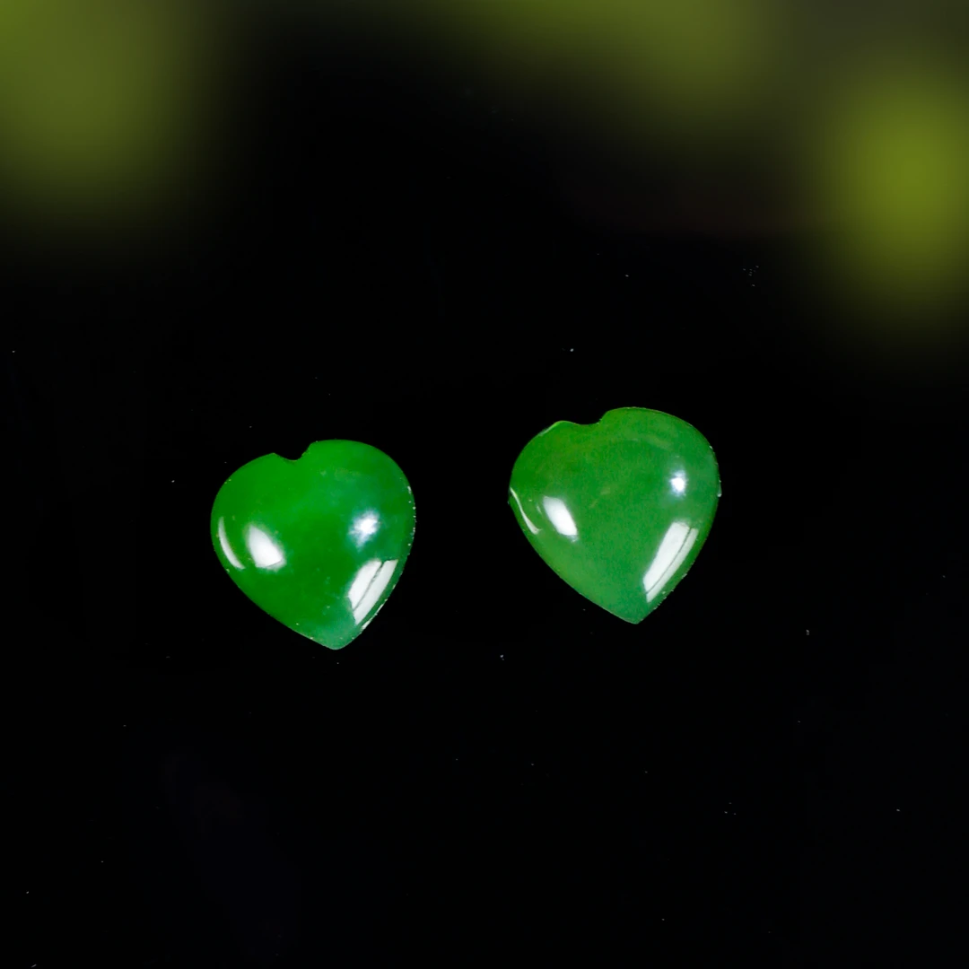 白玉世家碧玉戒面