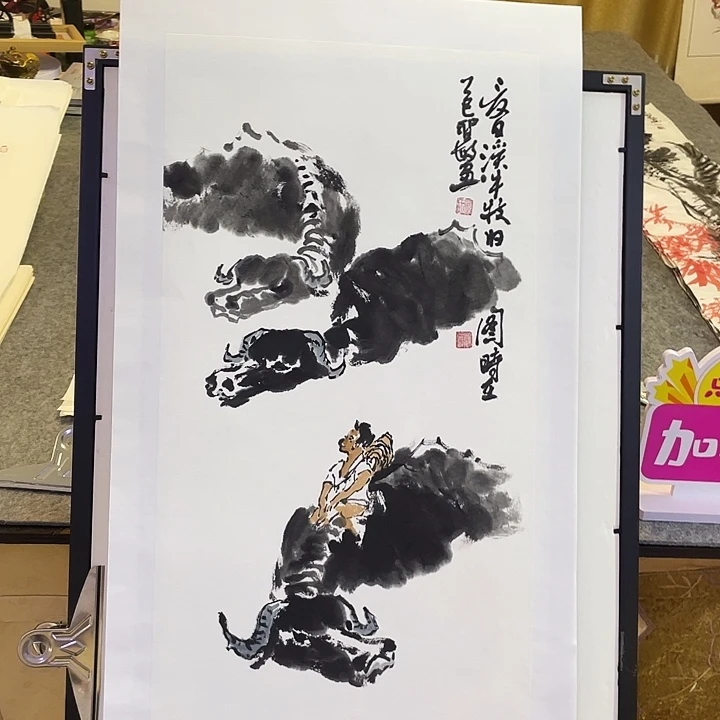 国画张圣敏先生纯手绘作品