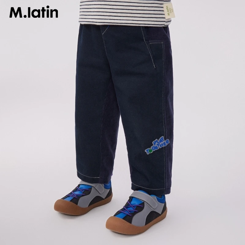 【商场同款】马拉丁童装儿童裤子冬装男小童修身加绒裤