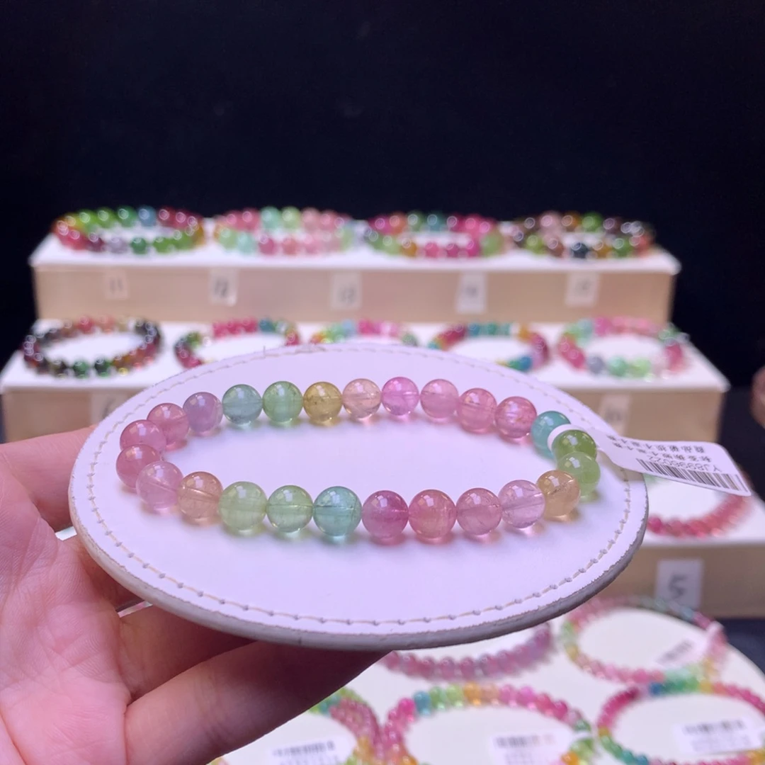 未镶嵌手链碧玺碧玺