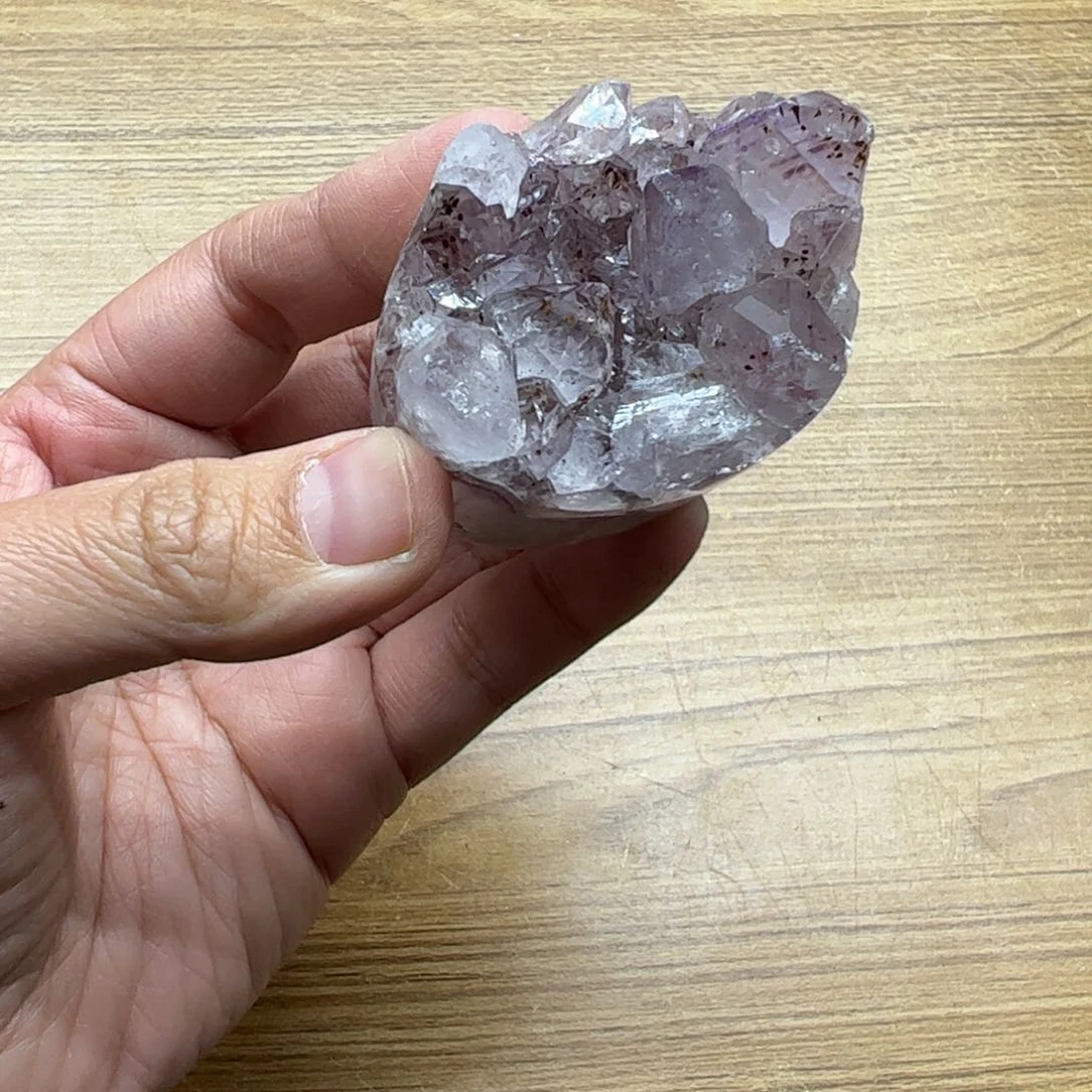 水晶手捧鲜花98未镶嵌