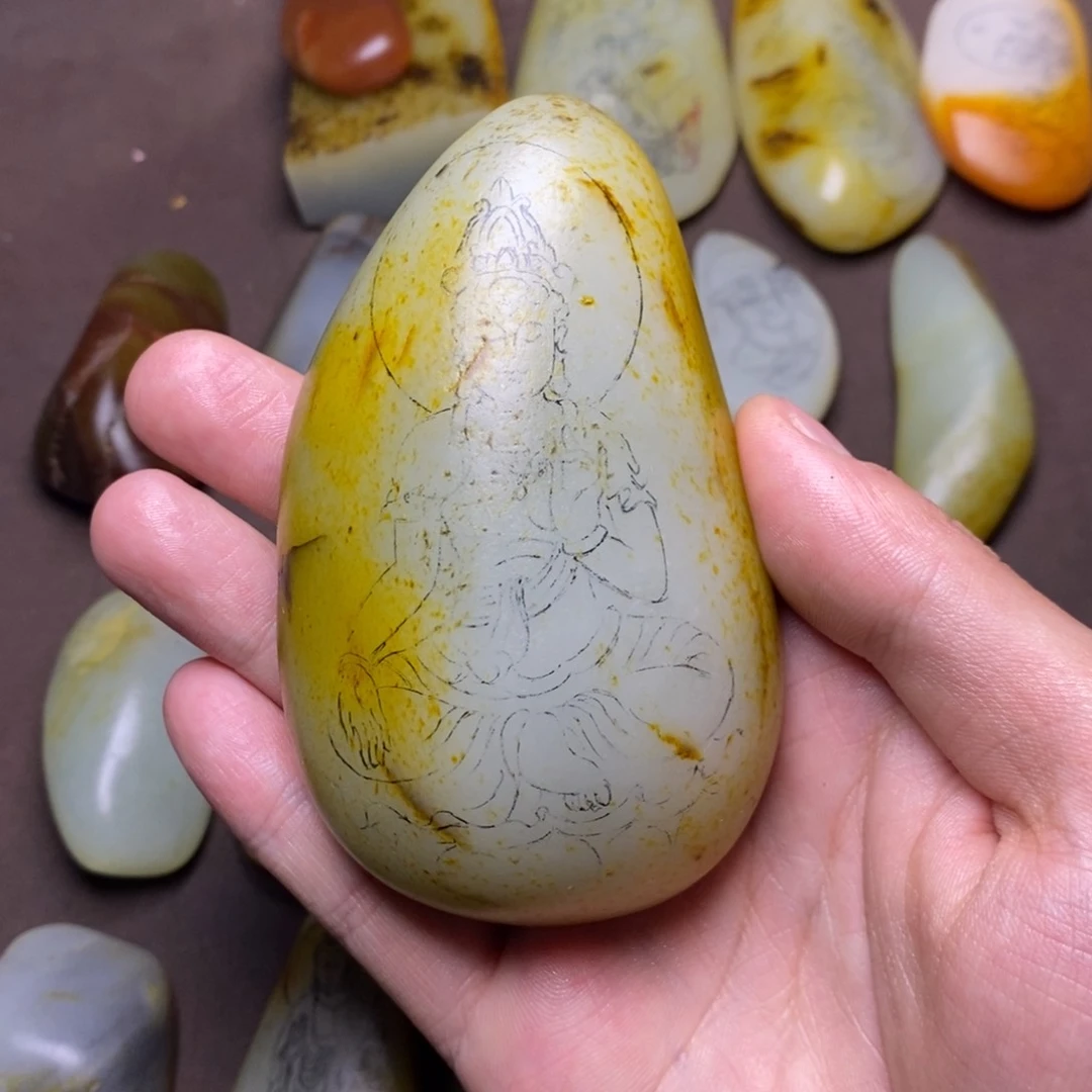 1未镶嵌定制和田玉辉*