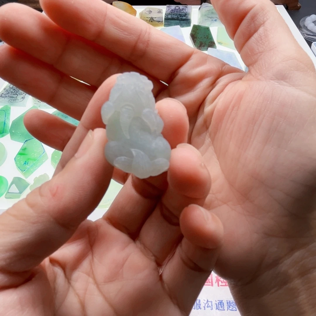 定制翡翠未镶嵌天然翡翠a货