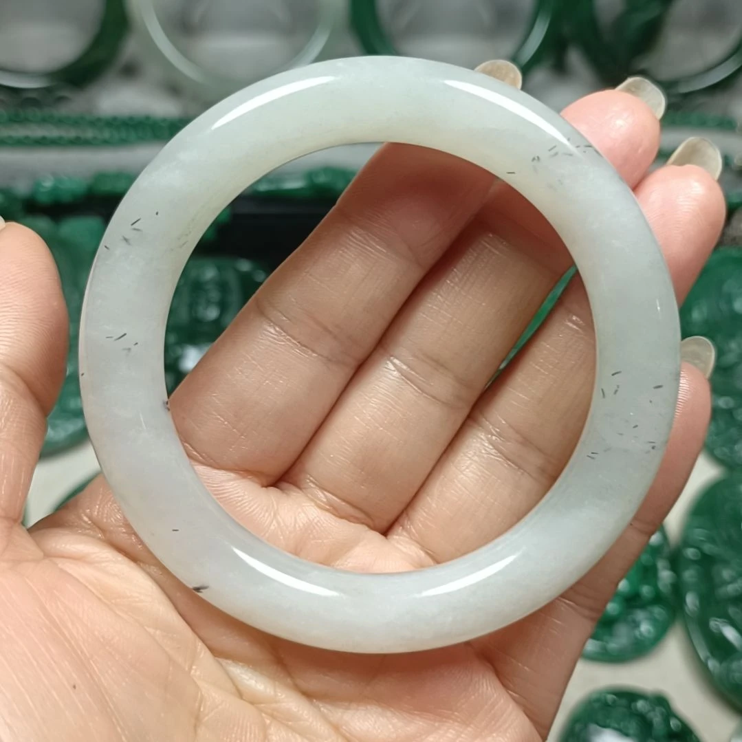 独山玉手镯56未镶嵌