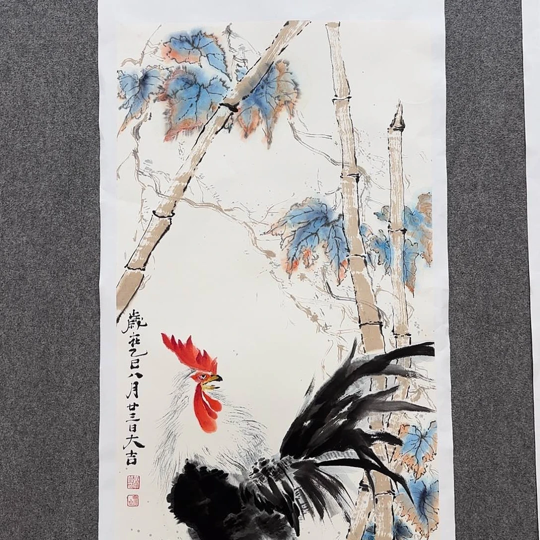 国画黄宗山老师手绘作品