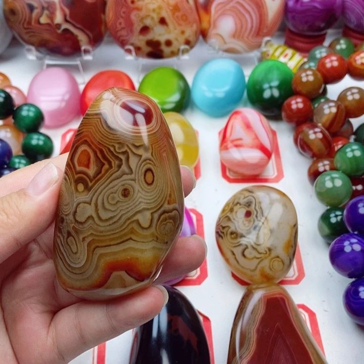 未镶嵌玛瑙/玉髓珠宝奇石