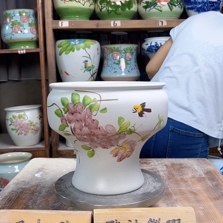 陶瓷口22紫藤新款新款陶瓷陶瓷陶瓷