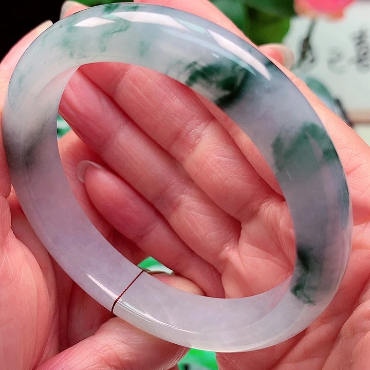 翡翠未镶嵌手镯天然翡翠手镯