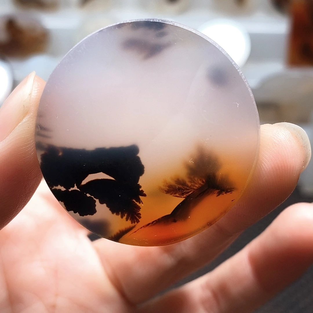 玛瑙/玉髓未镶嵌吊坠(不含链)