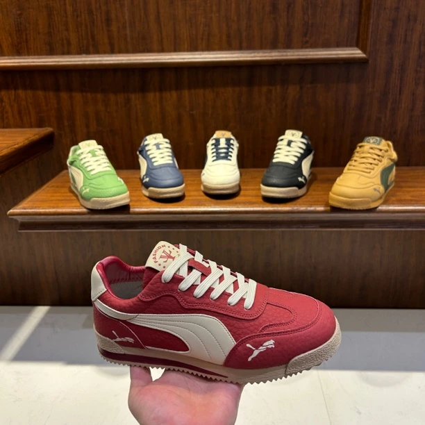 【文麒潮鞋】秋冬新款男鞋皮面软底显瘦轻奢欧洲站小众百搭休闲男鞋