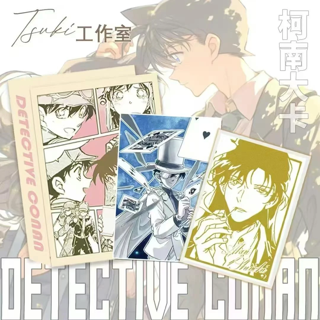 【拆包】Tsuki-名侦探柯南色纸春日绮遇系列国卡二创潮玩盲盒（代拆）