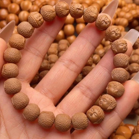 猴头核桃手串我***鱼宝宝佛