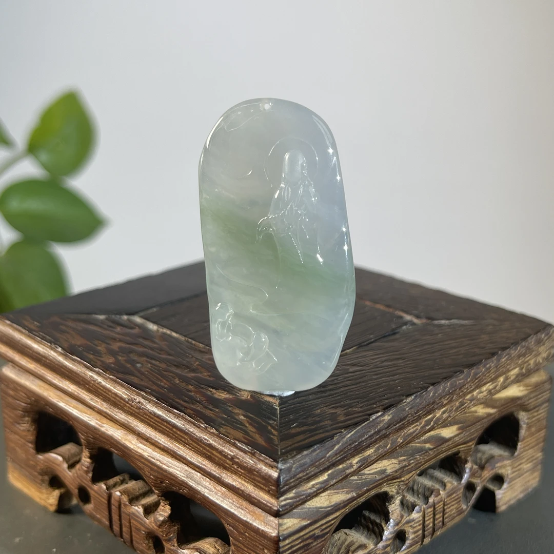 JCB04-106 天然翡翠缅甸A货 悟道