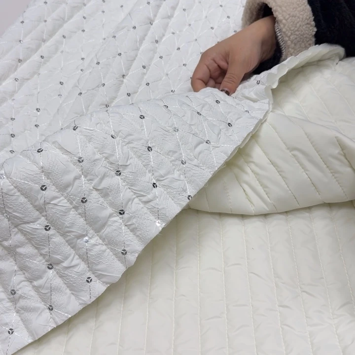 无纺布2米夹棉面料