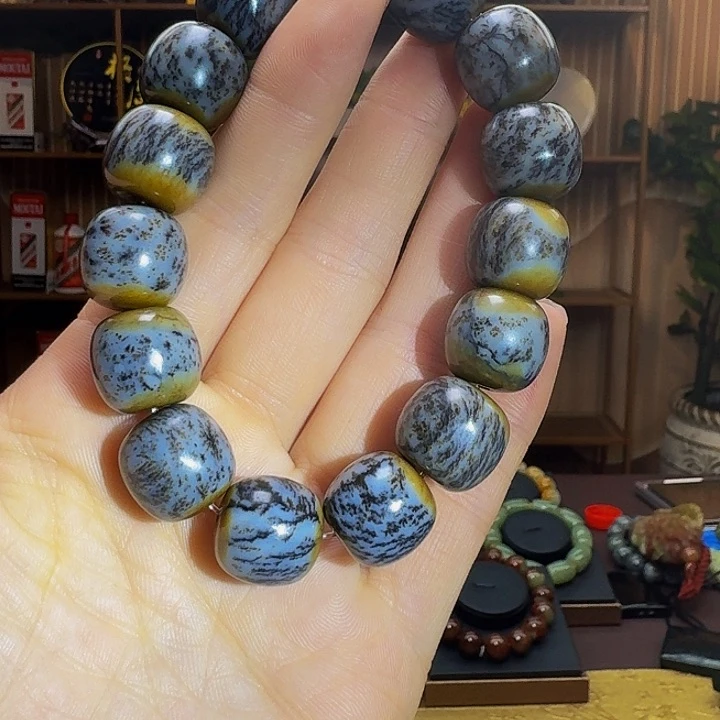 和田玉手串未镶嵌