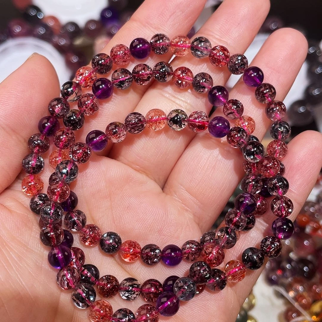 手链水晶未镶嵌彩超七三圈6