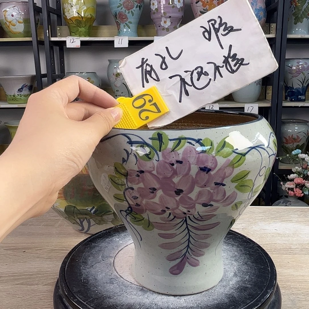 罐1tc景德镇陶瓷花盆