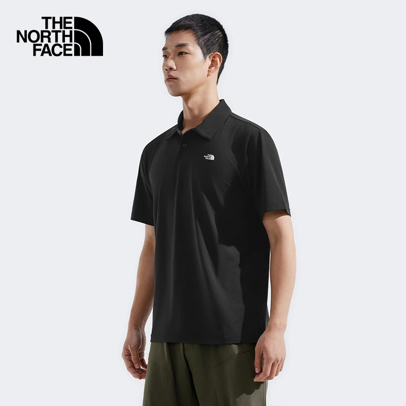 THE NORTH FACE/北面男速干衣短袖POLO户外穿搭透气春夏新款|8EY5