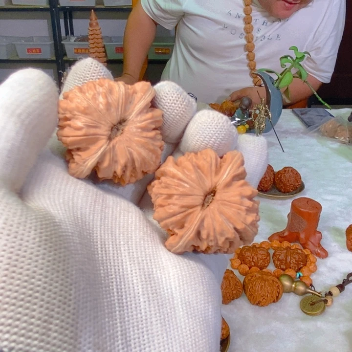 文玩核桃把件四座楼