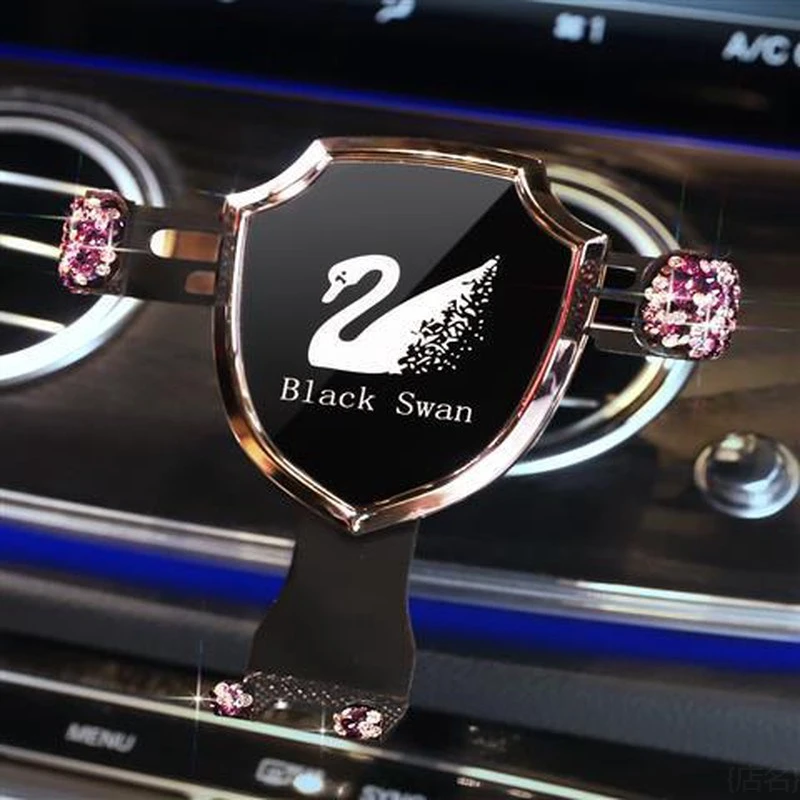 车载手机架女神款可爱网红汽车导航支撑架空调出风口车内固定支架