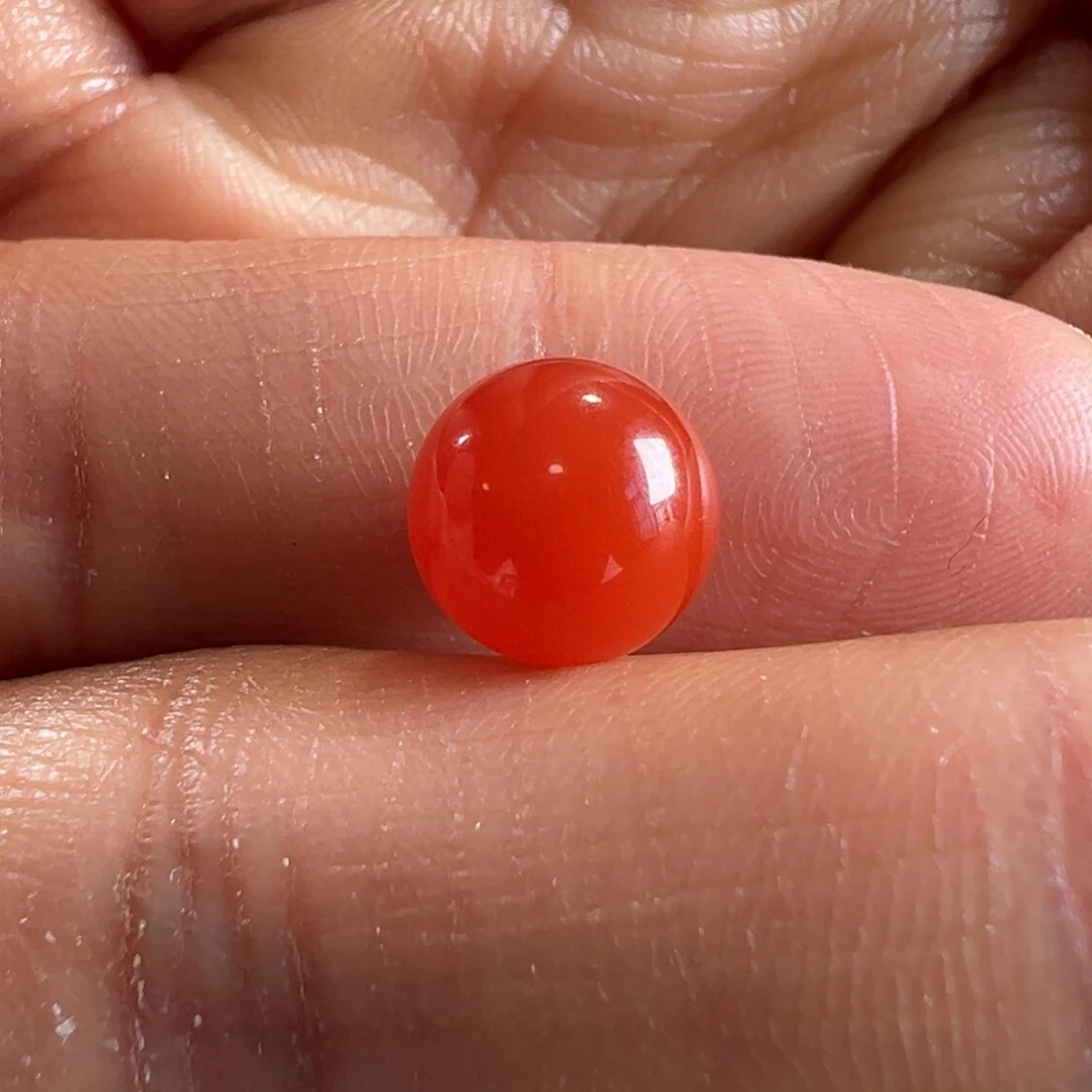 南红玛瑙圆珠9.2未镶嵌