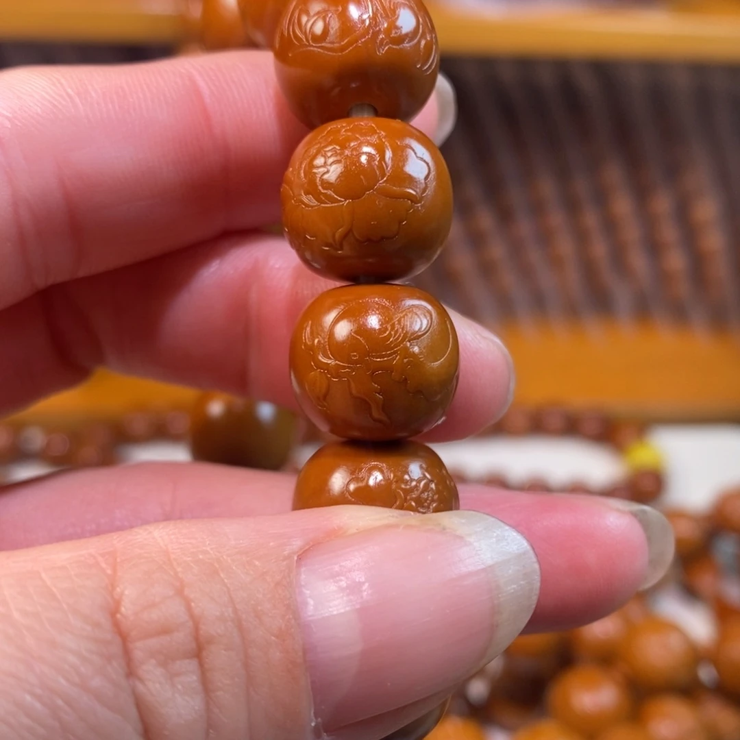 手串/手链橄榄核茂**林鸟语花香13.14