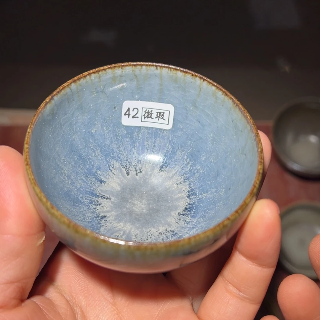 茶盏青钰龙窑茶具42