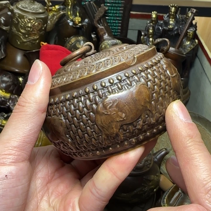 铜器把玩摆件链接