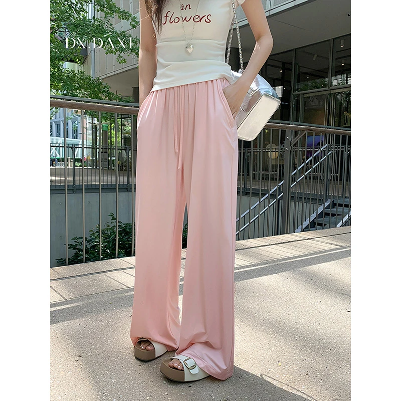 代大喜【轻氧冰冰裤】网红款夏天薄款夏季裤子女款爆款2025新款长裤