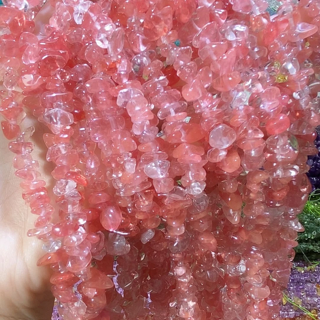 水晶珠宝半成品未镶嵌西瓜晶
